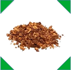 Organic Gentian Roots Cut Large